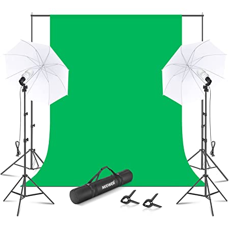 Chromakey Green Screen Lighting Kit