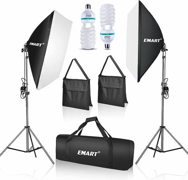 Emart Photography Softbox Lighting Kit