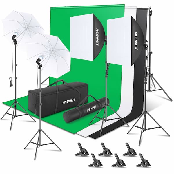 Esddi Lighting Kit With Background Support System